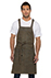 Uptown Cross-Back Bib Apron - back view