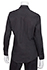 Womens Black Essential Dress Shirt - back view