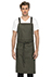 Denver Chef's Cross-Back Bib Apron - side view