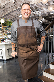 Galveston Chef's Cross-Back Bib Apron