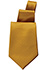 Solid Mustard Tie - side view