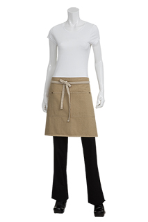 Austin Half Bistro Apron - side view