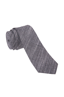 Neck Tie: Crosshatch - side view