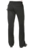 Womens Chef Pants: Black - back view