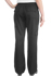 Womens Cargo Pants: Black - back view