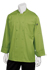 Genova Lime Chef Coat - back view