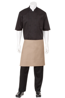 Half Bistro Aprons - side view