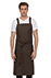 Denver Chef's Cross-Back Bib Apron - back view