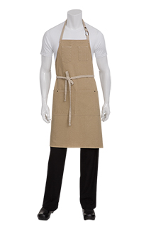 Austin Bib Apron - side view