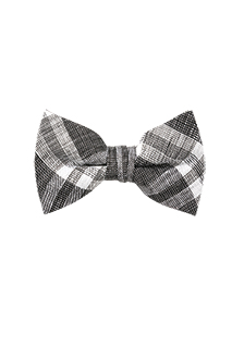 Bow Tie: Plaid - side view